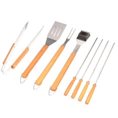 SOMAGIC - Mallette 8 accessoires pour barbecue