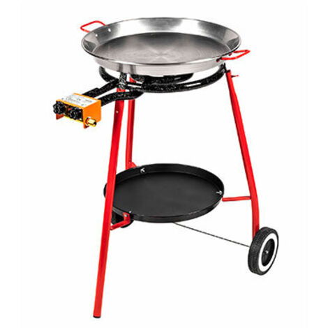 SOMAGIC - Paellera à gaz VALENCIA sur chariot - 11,4kW