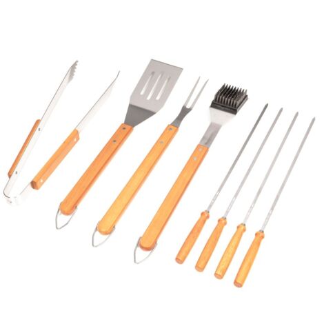 SOMAGIC - Set de 8 accesorios para barbacoa