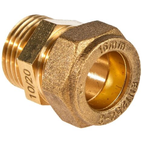 PRONORM Somatherm // 52-16-15 - Raccordo a compressione TC 16 maschio 15/21, colore: Grigio