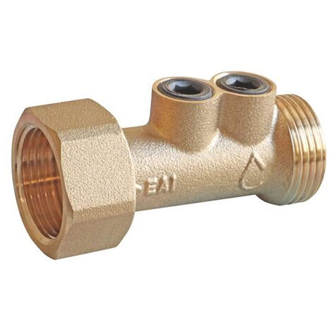 Somatherm – Clapet anti-pollution 58 mm mâle femelle 20/27 – Pression 16 bars – Étanchéité haute/basse pression – Compatible compteur DN 15