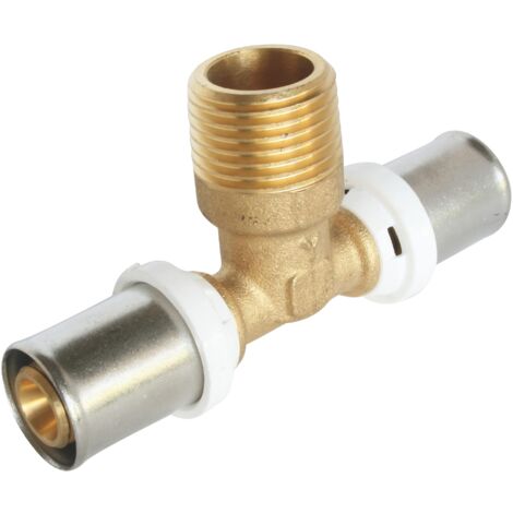 Valvola a 3 vie in ottone massiccio G1/2" per doccia a mano, componenti