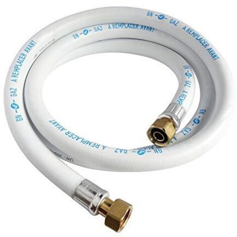 SOMATHERM FOR YOU B656-20 SOMATHERM for YOU-B656-20-Flessibile Gomma Lunghezza 2 Metri-Durata 10 Anni-per l'alimentazione del Suo Dispositivo al Gas Naturale, Grigio, 2 m