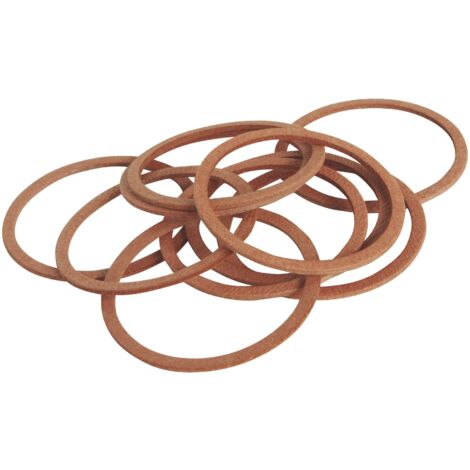 Somatherm for You - CJ121 - Assortimento di 10 giunti in fibra esterna 17/150 (circa 12/17). Set di 10 giunti in fibra che consente di effettuare la sigillatura sui collegamenti di acqua fredda, acqua