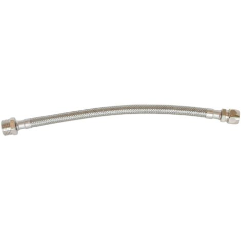 Somatherm for you - Flexible Sanitary Mash Right Connection 12/17 (3/8 ') - Raccolta di bicône destra per diametro del tubo di rame 10 - lunghezza 30 cm - dn8