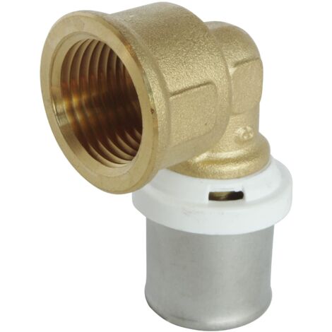 SOMATHERM FOR YOU - Gomito piegatura del tubo multistrato Ø20 - F20 / 27 (3/4 '') Per collegare un tubo multistrato di diametro Ø20