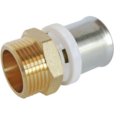 SOMATHERM FOR YOU - in raccordo piegatura del tubo multistrato Ø26 - legge maschio 20/27 (3/4 ")