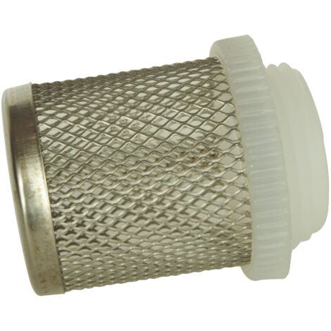 SOMATHERM PER VOI - carrello valvola colino Maschile 50/60 - setacci in acciaio inox - filtro in acciaio inox - polimero di fissaggio - Filtrazione: 1200 micron.
