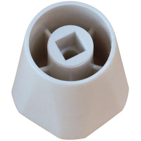 Somatherm – Volant seul pour robinet simple réglage carré 5 mm – Compatible robinets Eco Leader 12/17 et 15/21 – Installation facile