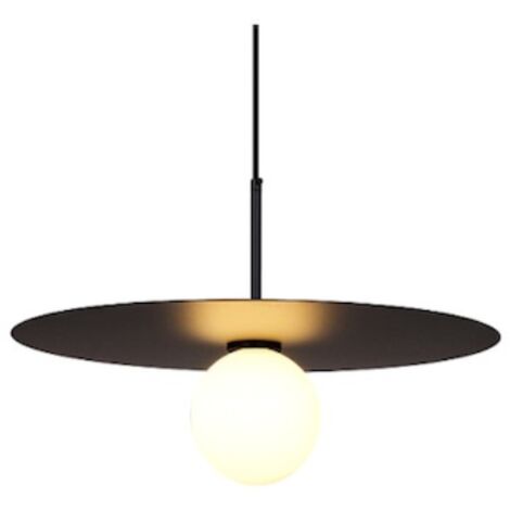 Sombre - moderne schwarze Hängelampe 45 cm