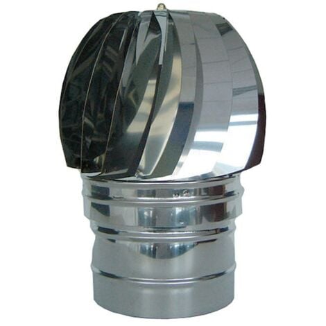 Sombrerete tubo estufa extractor 250mm ac galvanizado exojo