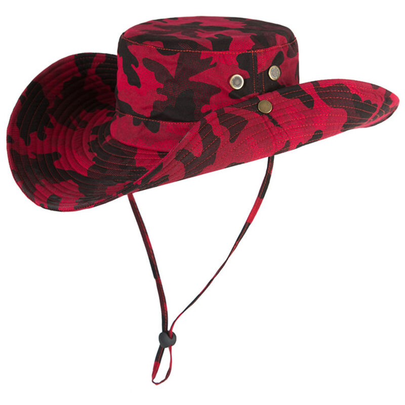 

Sombrero Boonie al aire libre de ala ancha, transpirable, caza, pesca, safari, sombrero para el sol,5 #