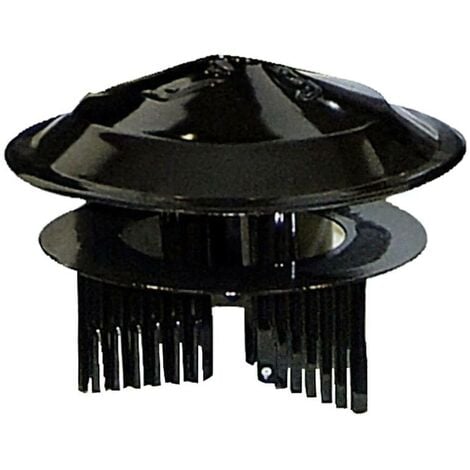 Sombrero color negro universal para estufa