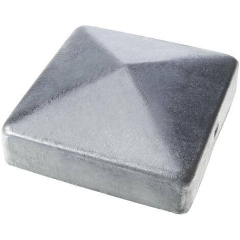 Sombrero con punta de diamante para poste de madera CABOCHON 71x71x30 - Espesor 0,8 mm