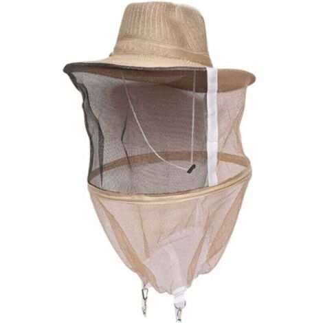 Sombrero de apicultor con velo, antimosquitos, para apicultor, mascarilla, fabricante de sombreros