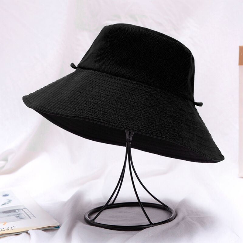 

Sombrero de cubo para mujer, gorra de verano, sombrero de sol reversible con protector facial transparente desmontable, correa de barbilla para pesca