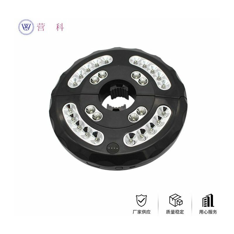 

sombrero de paja 20 + 8LED paraguas romano luz carpa luz multifuncional carga camping camping luz k