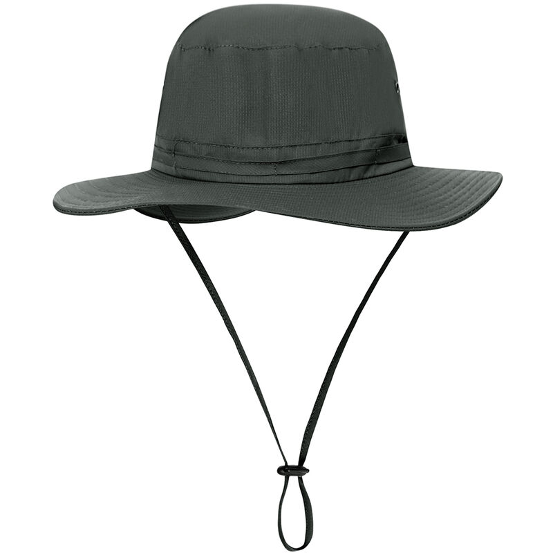 

Sombrero para el sol Proteccion UV Gorra de verano Ala ancha Para acampar Pesca Senderismo Montanismo,Gris oscuro