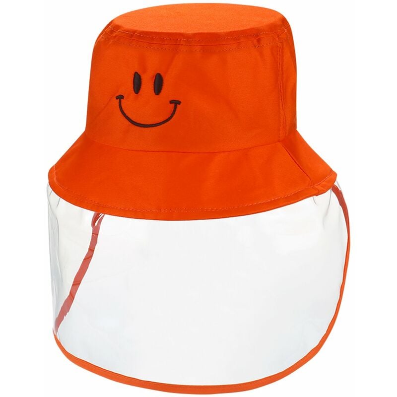 

Sombrero para ninos, cubierta de polvo transparente desmontable, sombreros al aire libre a prueba de sol, extraibles para ninos, ninas, bebes,