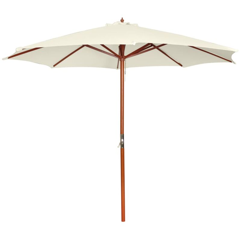 

Sombrilla blanca arena 300x258 cm