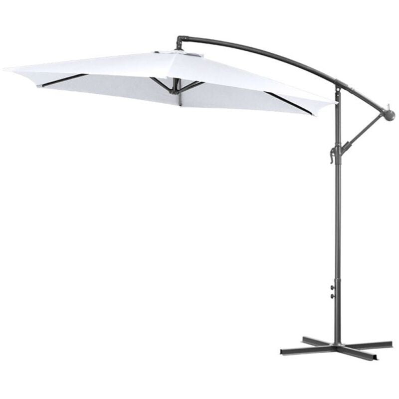 

Sombrillas - Sombrilla Colgante Sunny 3 m - Blanco