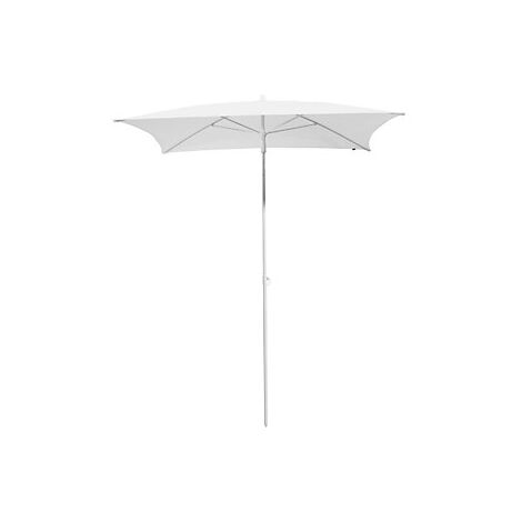 Sombrilla  cuadrada  L x A 1600 x 1600 mm  armazón blanco 