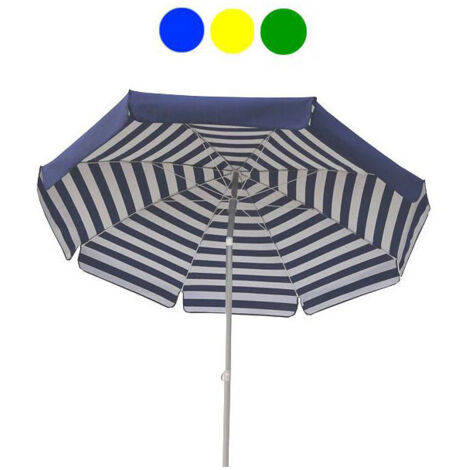 Sombrilla de acero algodón Venecia azul 200