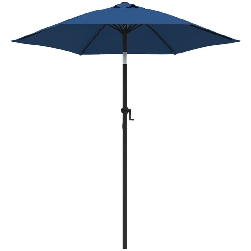

Youthup - Sombrilla de aluminio azul 200x211 cm - Azul