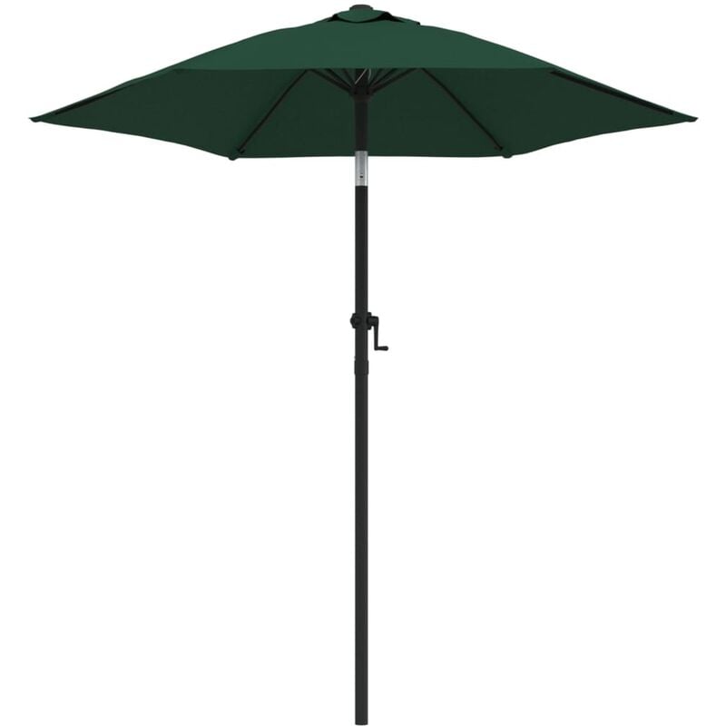 

Sombrilla de aluminio verde 200x211 cm - Verde