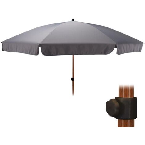 Sombrilla de jardín duradera y ajustable para todo tipo de clima.