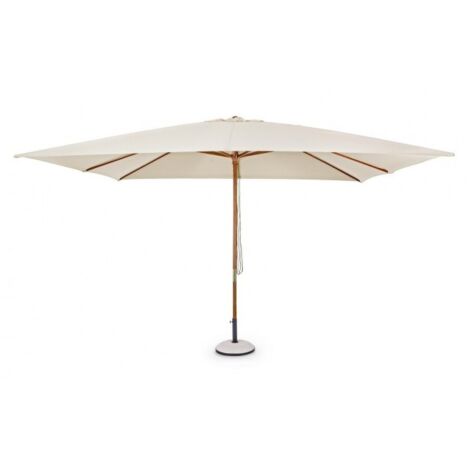 IPERBRIKO Sombrilla de jardín Syros 3 x 4 color natural
