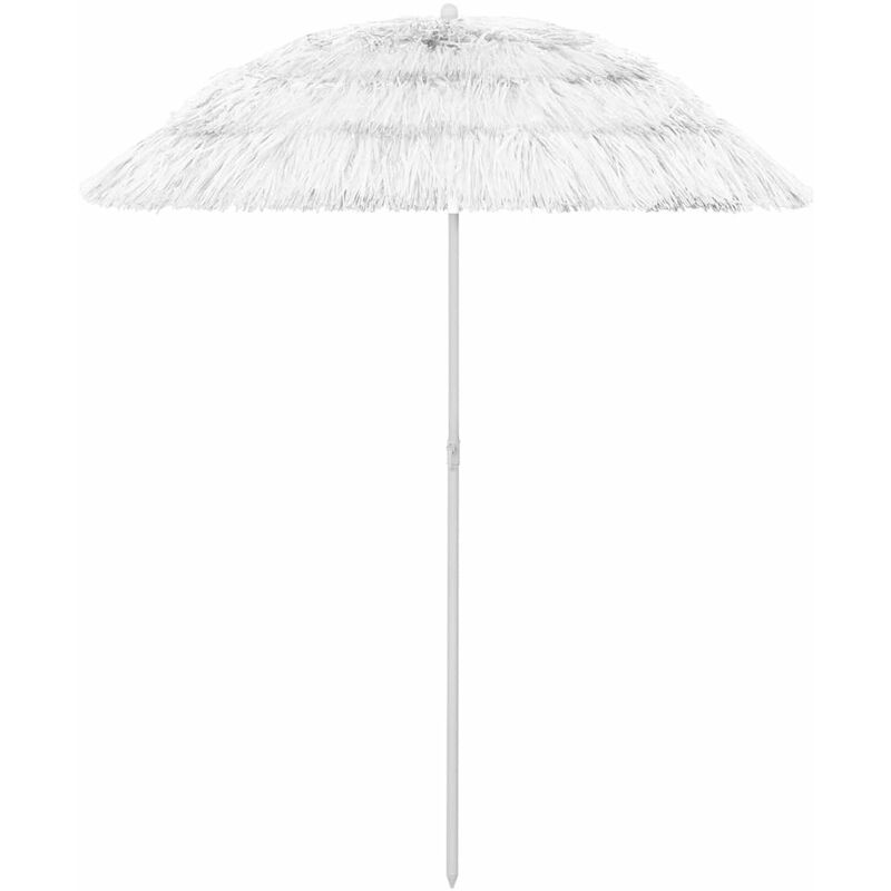 

Sombrilla de playa blanca 180 cm