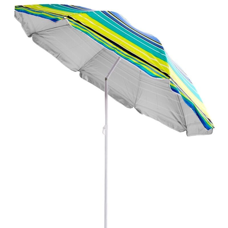 

Sombrilla playa parasol amarilla de nylon de Ø 180 cm