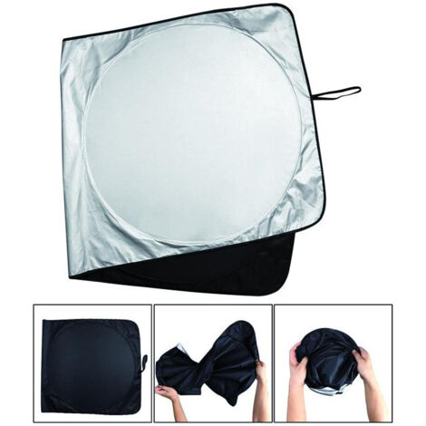 Sombrilla Vigor, plegable para coche, 150x70 cm