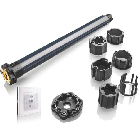 Somfy 1240388 - Kit di sostituzione motore per tapparelle tradizionali  RTS radio  10 Nm  Per finestre