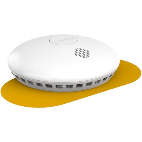 SOMFY 1870289 - Détecteur de fumée connecté - Sirène 85 dB - Compatible Somfy Home Alarm et Somfy One (+)
