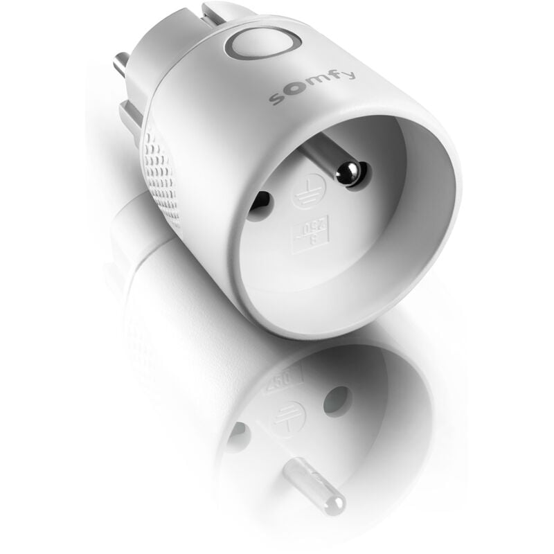 1822617 - Prise télécommandée on/off io intérieure type e - Compatible app TaHoma - Somfy