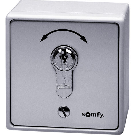 Somfy 1871148  Torantrieb Schlüsseltaster   Unterputz, Aufputz