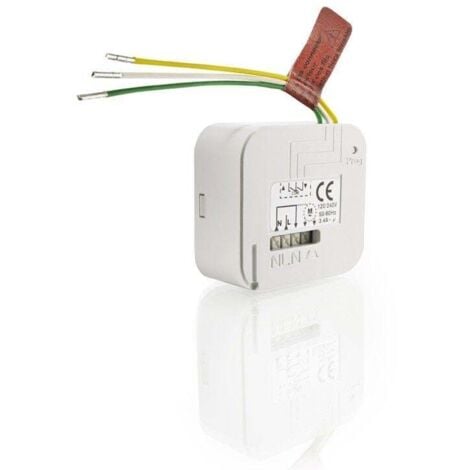 SOMFY 2401162 - Micro-récepteur volet roulant - Technologie RTS - Compatible app TaHoma