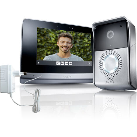 SOMFY 2401446 - Visiophone V500 - Écran tactile 7 pouces