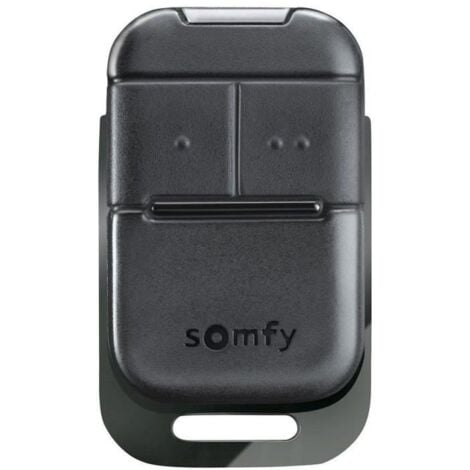 SOMFY 2401539 - Télécommande Keypop 2 canaux RTS - Haute Résistance - Télécommande moteurs portail et/ou porte de garage