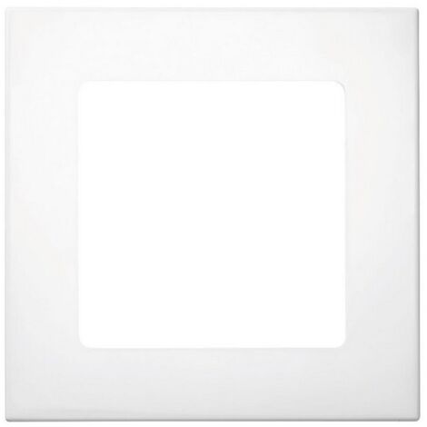 Somfy – Cadre Smoove Blanc – PVC – Fixation par clippage – Compatible avec télécommandes Smoove RTS et IO