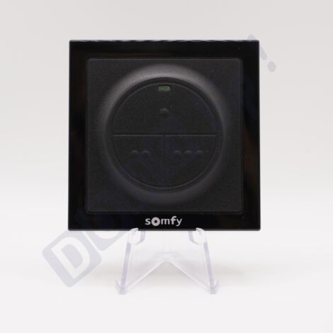 Somfy – Commande murale 3 canaux io-homecontrol® – Fréquence 868 MHz – IP55 – Pour portails, volets et stores – Installation sans fil