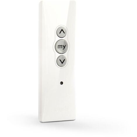 Somfy – Télécommande murale radio RTS SITUO – Contrôle individuel ou général – Portée 200m – Fréquence 433.42 MHz – Montage à fleur de mur