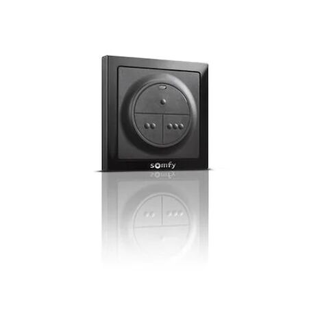 Somfy – Commande murale RTS 3 canaux – Compatible avec tous équipements RTS – Installation facile – Commande motorisations intérieure et extérieure