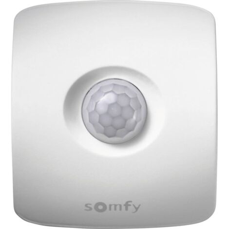 Somfy – Détecteur de mouvement sans fil 2401361 – Portée max. 10 m – Angle de détection 120° – Installation facile avec adhésif double face