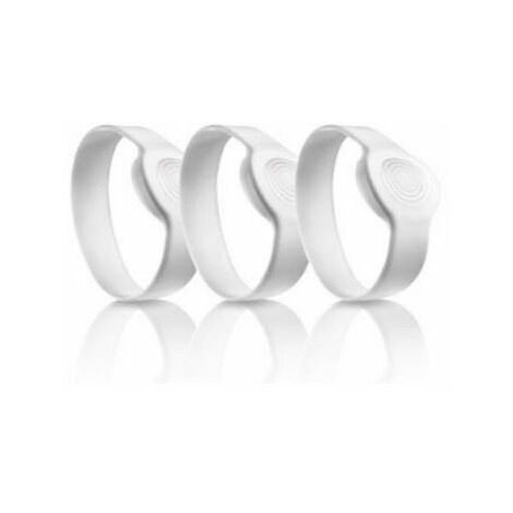 Somfy – Lot de 3 bracelets adultes pour serrure connectée – Étanches – Accès temporaire – Compatible lecteur de badge – 2401404