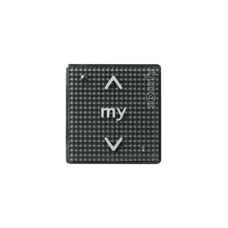 Somfy - 1811005 - Commande murale tactile Smoove 1 Io Black Shine