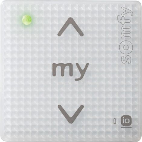 Somfy Smoove 1 IN io Transmisor mural blanco domótica