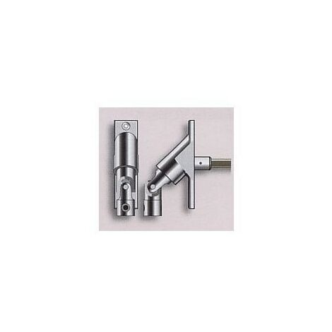 Somfy – Sortie de caisson à double cardan 12 mm – Compatible manivelle 12 – Hexagonale 7 mm – Utilisation optimale avec manivelles spécifiques